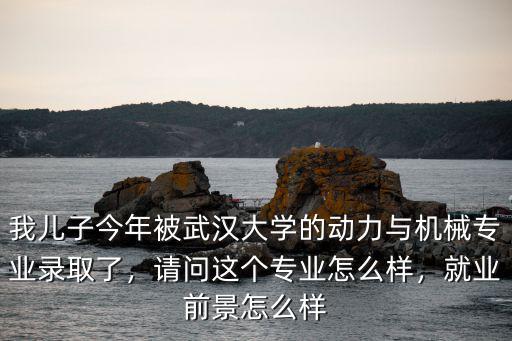 我兒子今年被武漢大學(xué)的動(dòng)力與機(jī)械專業(yè)錄取了，請(qǐng)問(wèn)這個(gè)專業(yè)怎么樣，就業(yè)前景怎么樣