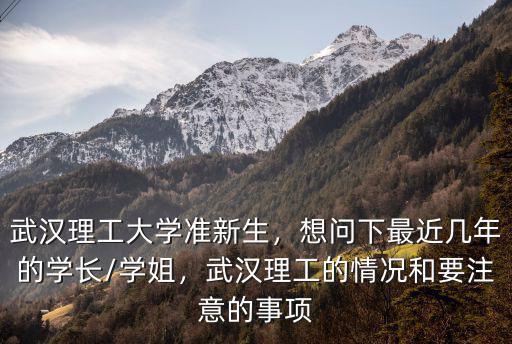 武漢理工大學(xué)新生宿舍怎么分的,武漢理工大學(xué)準(zhǔn)新生