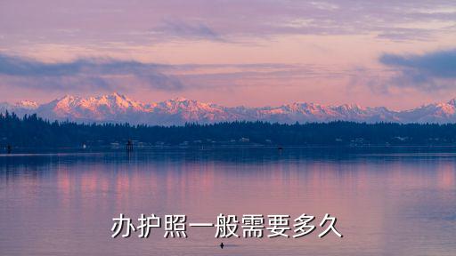 辦護照一般需要多久