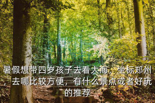 暑假想帶四歲孩子去看大海，坐標鄭州，去哪比較方便，有什么景點或者好玩的推薦