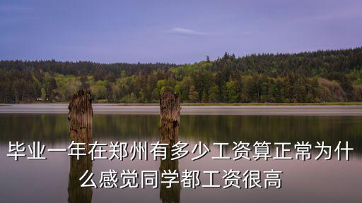 畢業一年在鄭州有多少工資算正常為什么感覺同學都工資很高