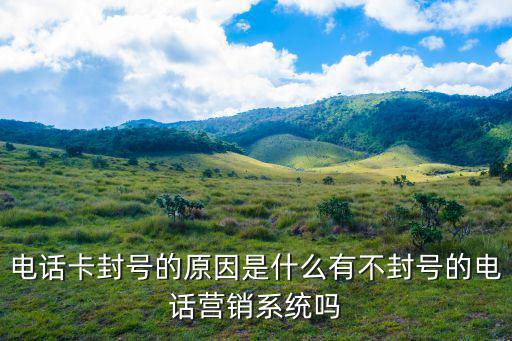 電話卡封號的原因是什么有不封號的電話營銷系統(tǒng)嗎