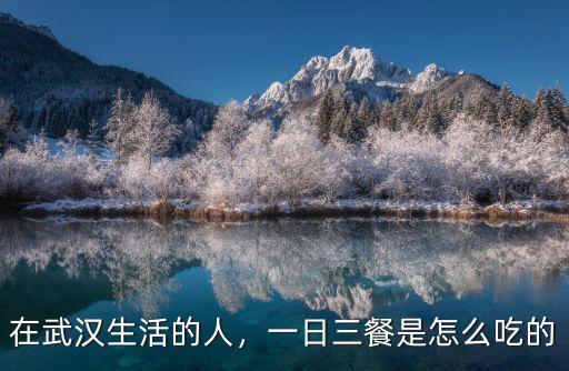 在武漢生活的人，一日三餐是怎么吃的