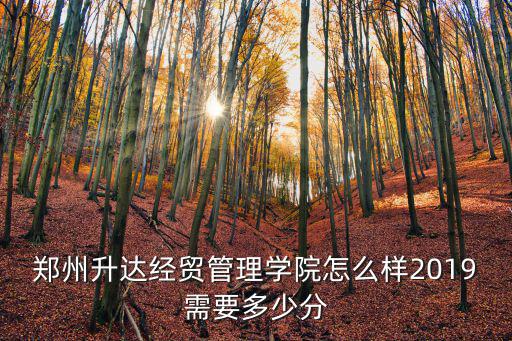 鄭州升達(dá)經(jīng)貿(mào)管理學(xué)院的老師有多少,鄭州升達(dá)經(jīng)貿(mào)管理學(xué)院怎么樣