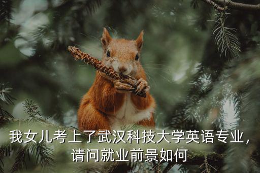我女兒考上了武漢科技大學英語專業，請問就業前景如何