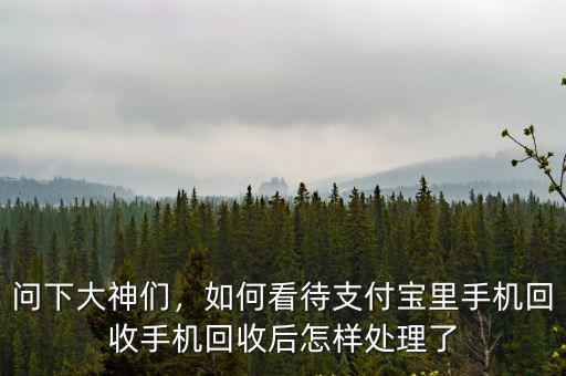 南陽舊手機回收怎么處理,如何在小區回收舊手機