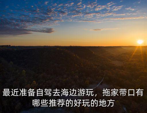 最近準備自駕去海邊游玩，拖家帶口有哪些推薦的好玩的地方