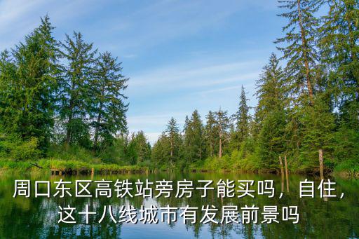 周口東區(qū)高鐵站旁房子能買(mǎi)嗎，自住，這十八線(xiàn)城市有發(fā)展前景嗎