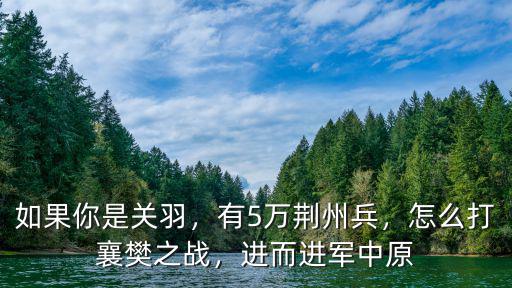 三國策荊州之戰怎么過,怎么打襄樊之戰