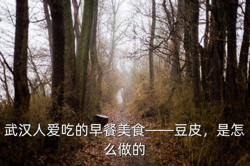 武漢人愛吃的早餐美食——豆皮，是怎么做的