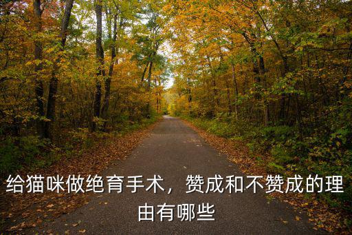 給貓咪做絕育手術(shù)，贊成和不贊成的理由有哪些