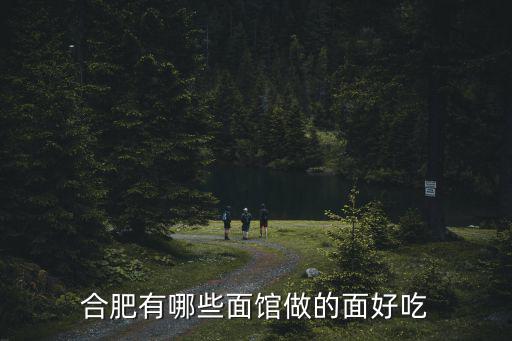 合肥有哪些面館做的面好吃