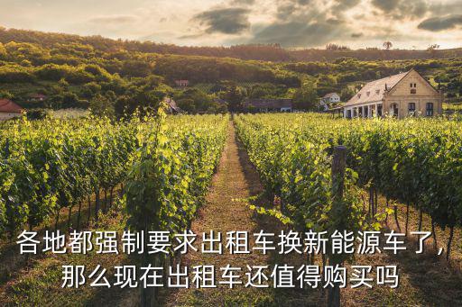 各地都強(qiáng)制要求出租車換新能源車了，那么現(xiàn)在出租車還值得購(gòu)買嗎