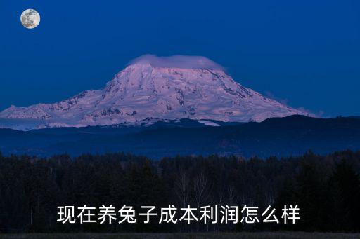 現在養兔子成本利潤怎么樣