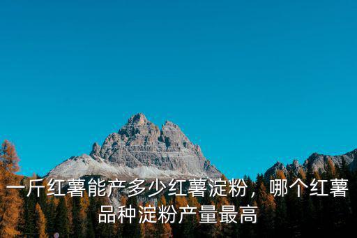 鄭州哪里收購紅薯淀粉,一斤紅薯能產多少紅薯淀粉