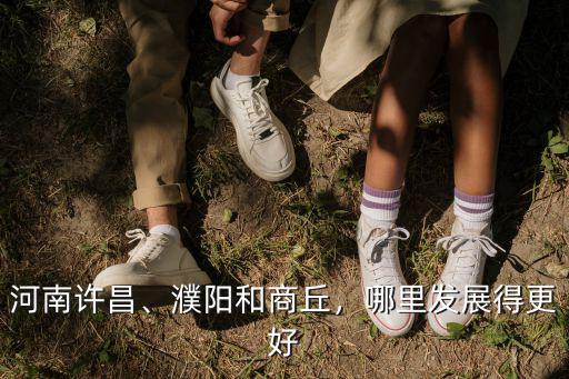 河南許昌、濮陽和商丘，哪里發展得更好