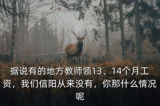 信陽的教師工資是多少,河南農(nóng)村教師工資標(biāo)準(zhǔn)是多少