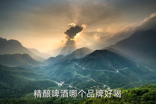 精釀啤酒哪個品牌好喝
