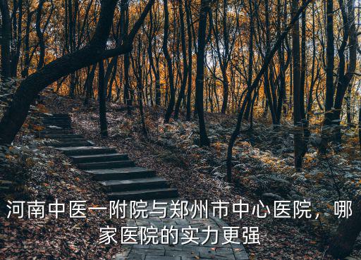 河南中醫(yī)一附院與鄭州市中心醫(yī)院，哪家醫(yī)院的實力更強