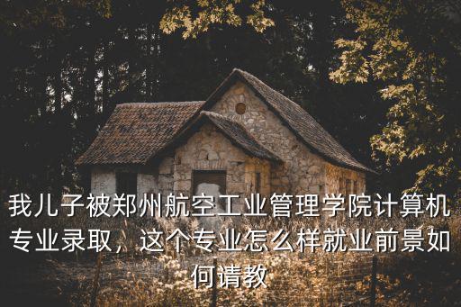 我兒子被鄭州航空工業(yè)管理學(xué)院計(jì)算機(jī)專業(yè)錄取，這個專業(yè)怎么樣就業(yè)前景如何請教