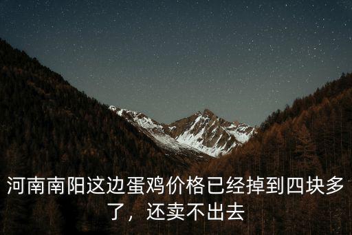 河南南陽的雞蛋多少錢一斤,雞蛋的成本是多少