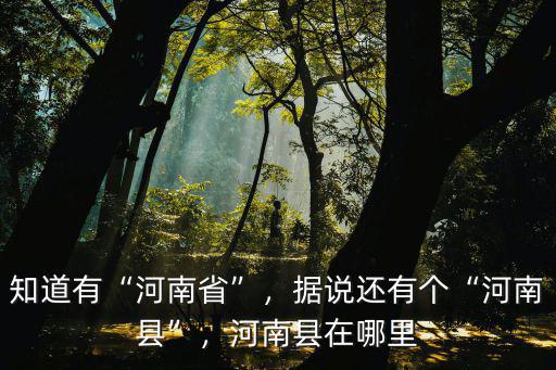河南方舟在哪里,河南豐縣在哪個(gè)地方