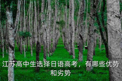 許昌高考日語(yǔ)怎么樣,江蘇高中生選擇日語(yǔ)高考