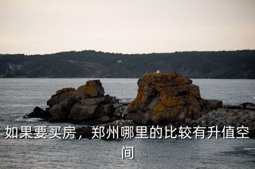 如果要買房，鄭州哪里的比較有升值空間
