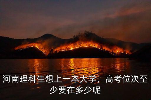 蘭大本科一批在河南招生多少人,高考位次至少要在多少呢