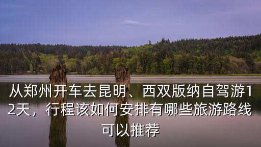 從鄭州開車去昆明、西雙版納自駕游12天，行程該如何安排有哪些旅游路線可以推薦