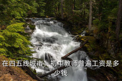 河南初中教師第一年工資是多少,初中教師普遍工資是多少錢