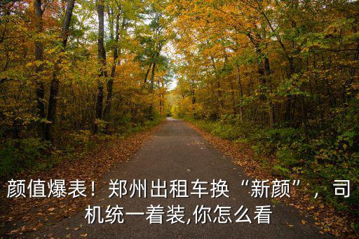 顏值爆表！鄭州出租車換“新顏”，司機統一著裝,你怎么看