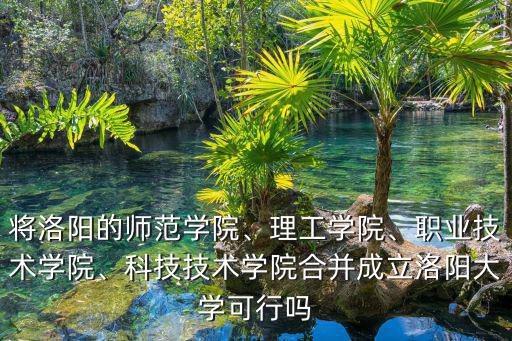 將洛陽的師范學(xué)院、理工學(xué)院、職業(yè)技術(shù)學(xué)院、科技技術(shù)學(xué)院合并成立洛陽大學(xué)可行嗎