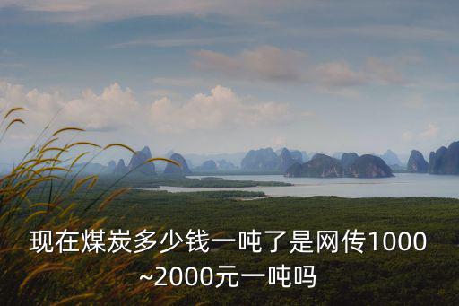 現在煤炭多少錢一噸了是網傳1000~2000元一噸嗎