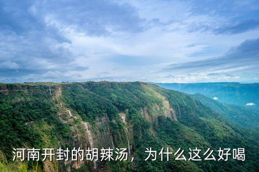 河南開封的胡辣湯，為什么這么好喝