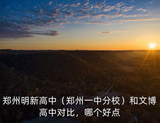 鄭州桐柏一中怎么樣,鄭州一中分校