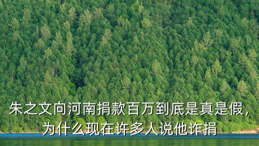 多少人捐款河南,河南洪災你捐款了嗎