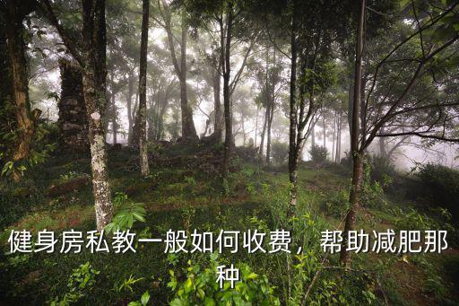 健身房私教一般如何收費(fèi)，幫助減肥那種