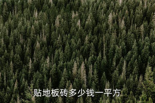 信陽貼地板磚需要多少錢,64平米貼地板磚多少錢