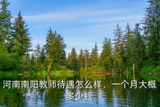 河南全科教師工資多少錢一個(gè)月,河南中小學(xué)教師工資有多少