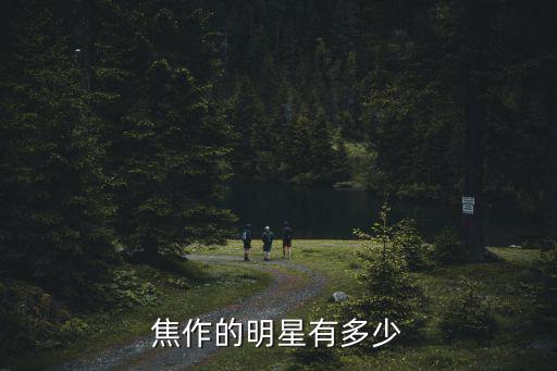 焦作市有多少個劉志行,焦作的明星有多少