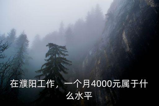 濮陽(yáng)消費(fèi)水平在河南怎么樣,河南濮陽(yáng)怎么樣