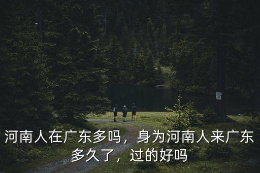 在廣東省打工的河南人有多少人,2500萬外出務(wù)工的河南人