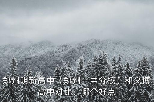 鄭州高中怎么選校,鄭州明新高中