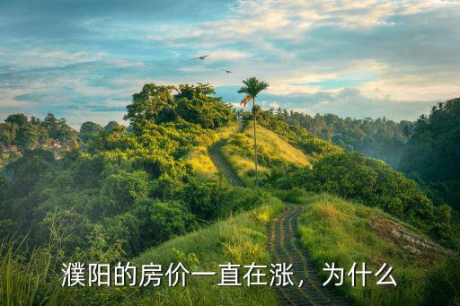 濮陽的房?jī)r(jià)一直在漲，為什么