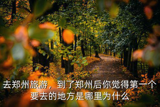 去鄭州旅游，到了鄭州后你覺得第一個要去的地方是哪里為什么