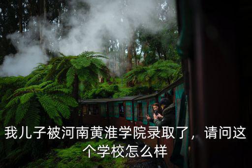 我兒子被河南黃淮學(xué)院錄取了，請問這個學(xué)校怎么樣