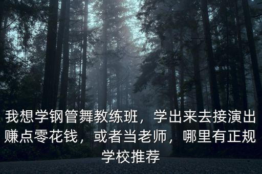 洛陽鋼管舞舞蹈教練培訓哪里學,我想學鋼管舞教練班