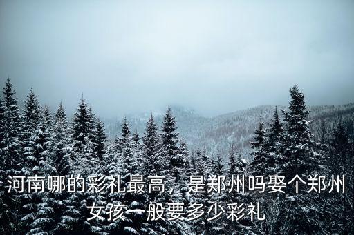 鄭州訂婚禮金領(lǐng)導(dǎo)一般給多少,現(xiàn)在鄭州彩禮一般多少