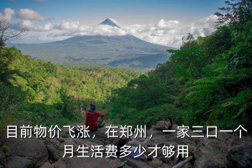 目前物價飛漲，在鄭州，一家三口一個月生活費多少才夠用